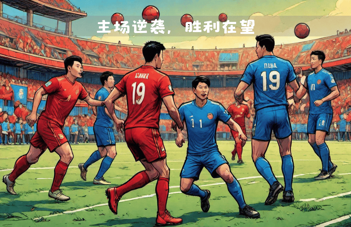 中国国家队在比赛中获得胜利